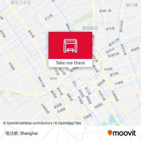 项泾桥 map