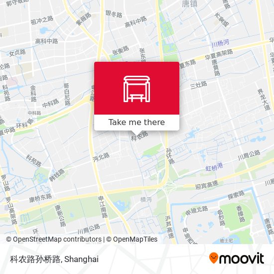 科农路孙桥路 map