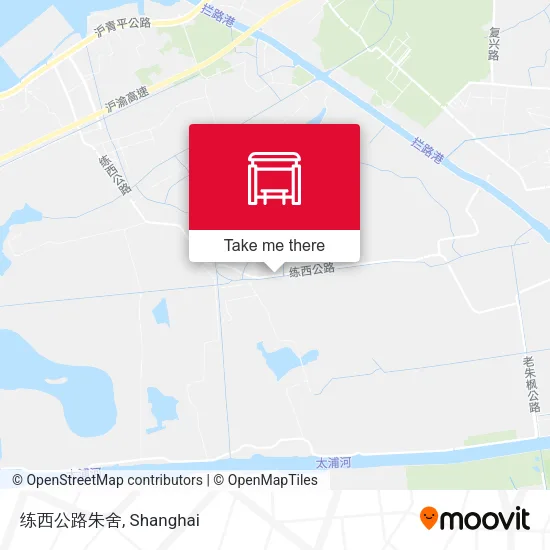 练西公路朱舍 map