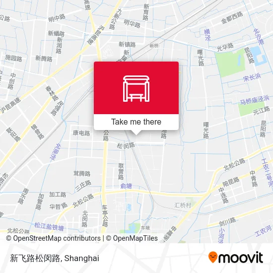 新飞路松闵路 map