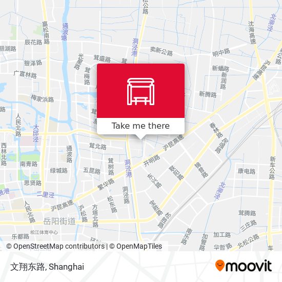 文翔东路 map