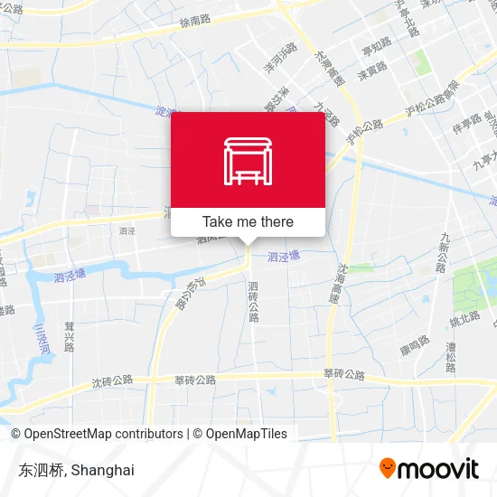 东泗桥 map