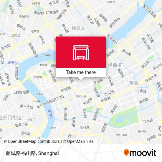 商城路福山路 map