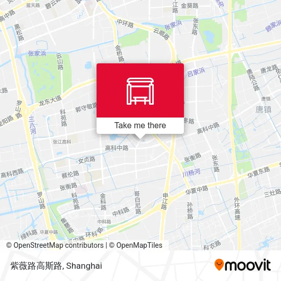 紫薇路高斯路 map
