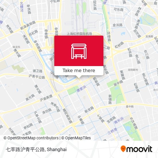 七莘路沪青平公路 map