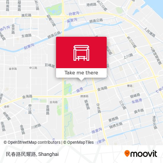 民春路民耀路 map