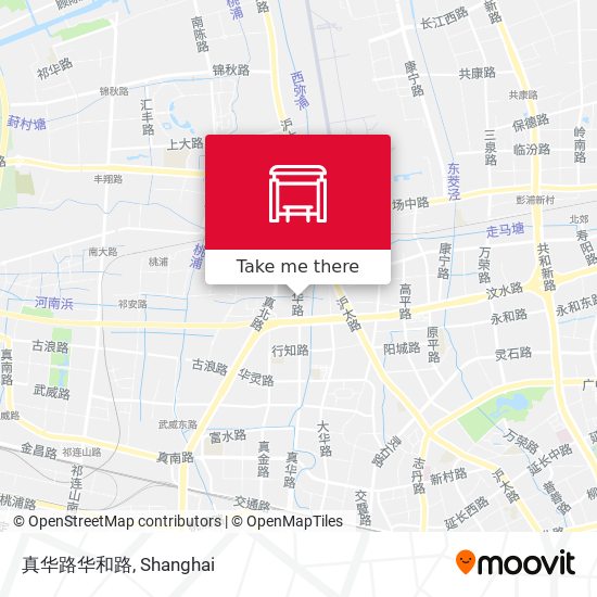 真华路华和路 map