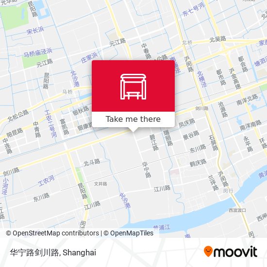 华宁路剑川路 map