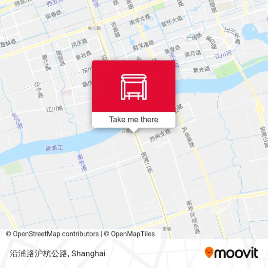 沿浦路沪杭公路 map
