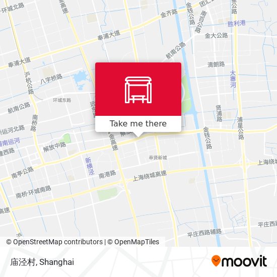庙泾村 map