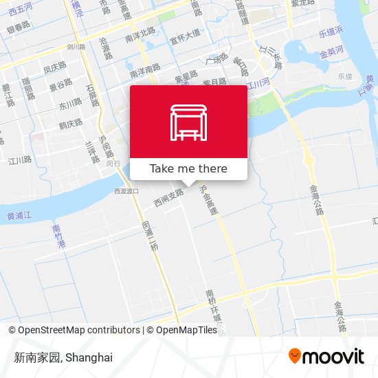新南家园 map
