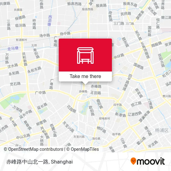 赤峰路中山北一路 map