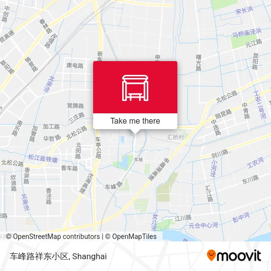 车峰路祥东小区 map