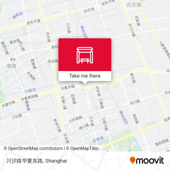 川沙路华夏东路 map