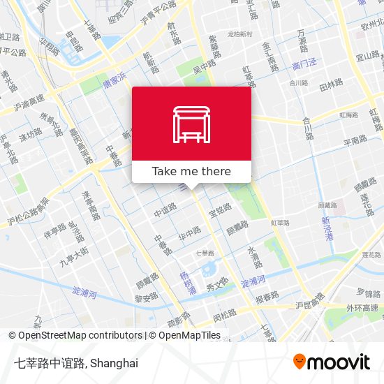 七莘路中谊路 map