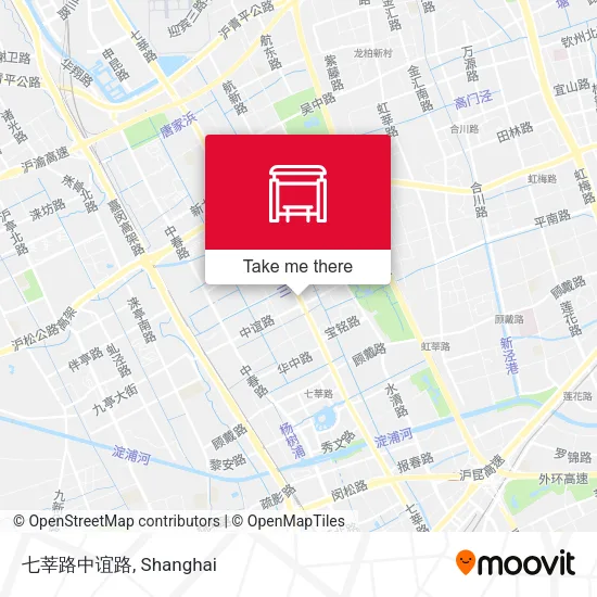 七莘路中谊路 map