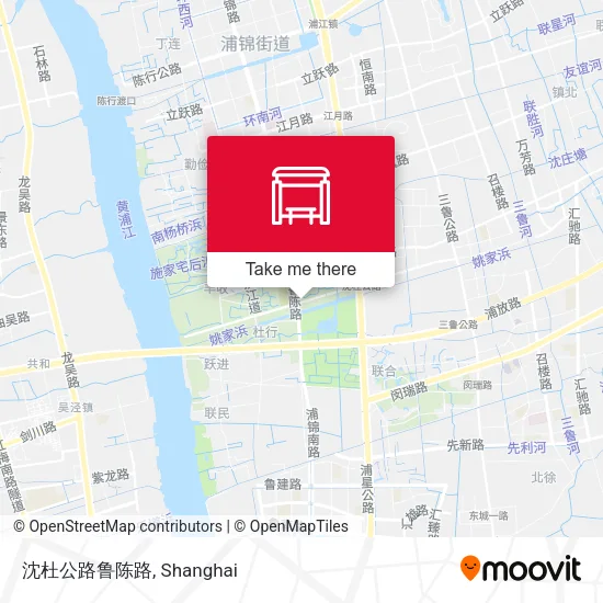 沈杜公路鲁陈路 map