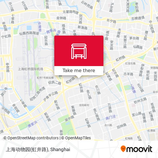 上海动物园(虹井路) map