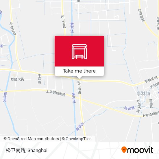 松卫南路 map
