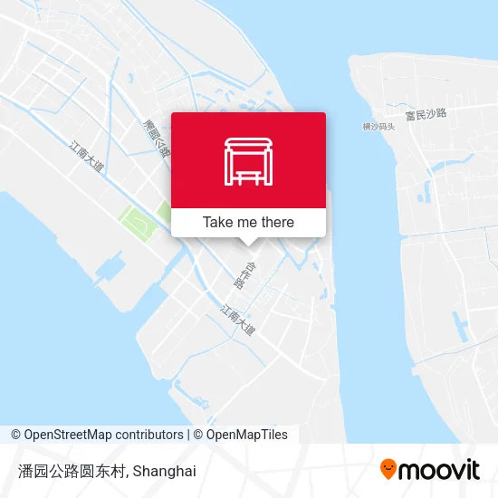 潘园公路圆东村 map