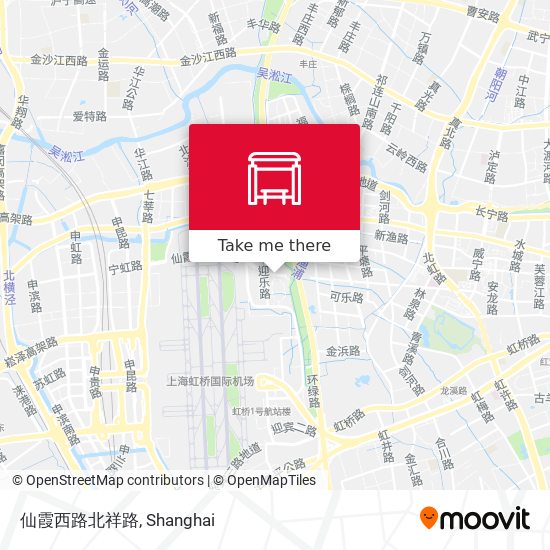 仙霞西路北祥路 map