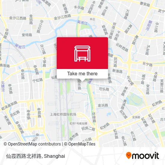 仙霞西路北祥路 map