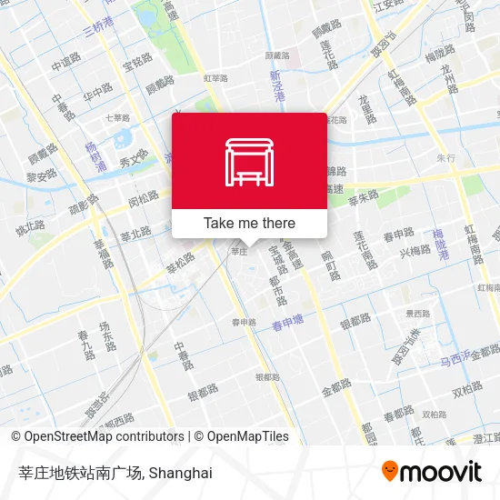 莘庄地铁站南广场 map