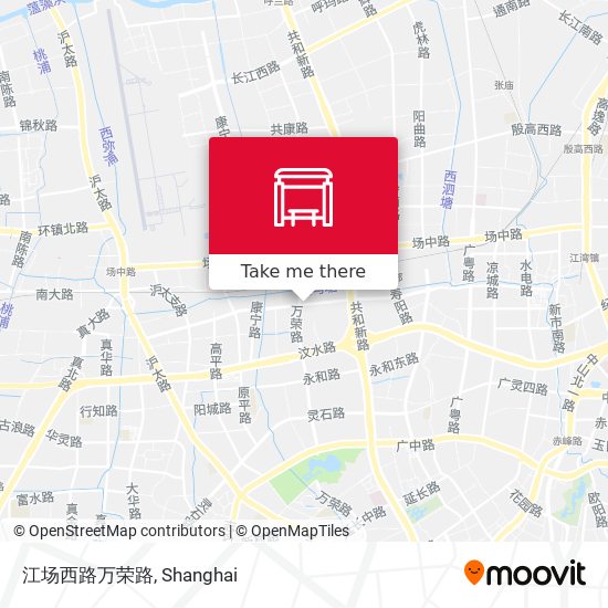 江场西路万荣路 map