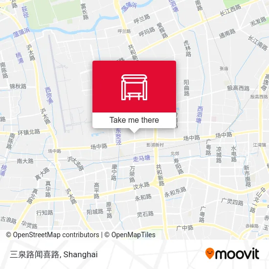三泉路闻喜路 map