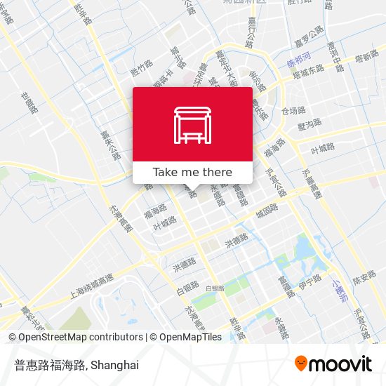 普惠路福海路 map