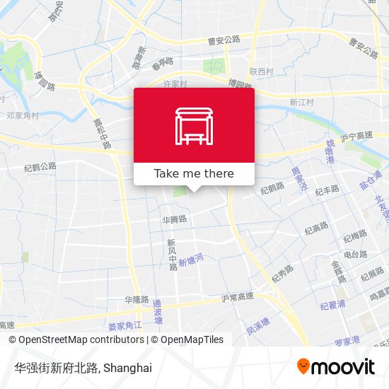 华强街新府北路 map