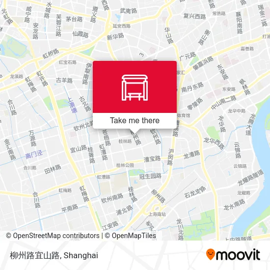 柳州路宜山路 map