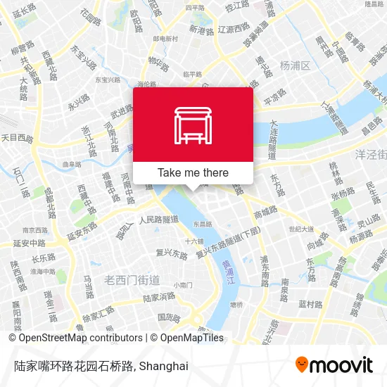陆家嘴环路花园石桥路 map