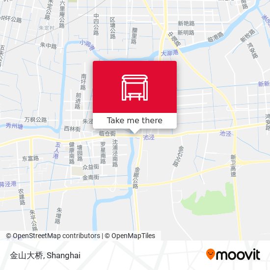 金山大桥 map