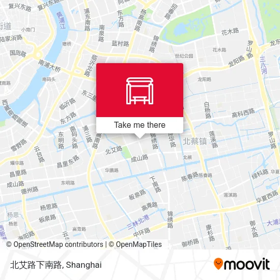 北艾路下南路 map