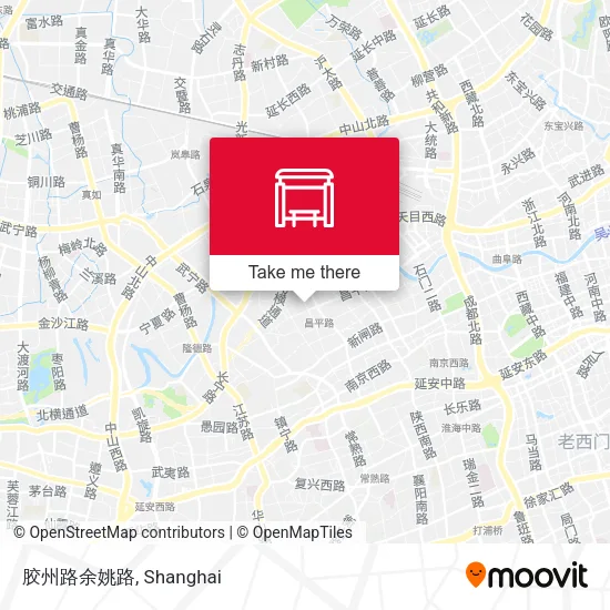 胶州路余姚路 map