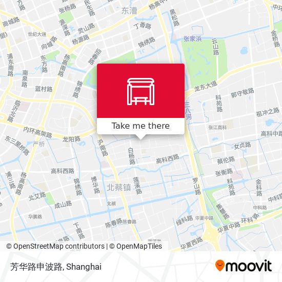 芳华路申波路 map