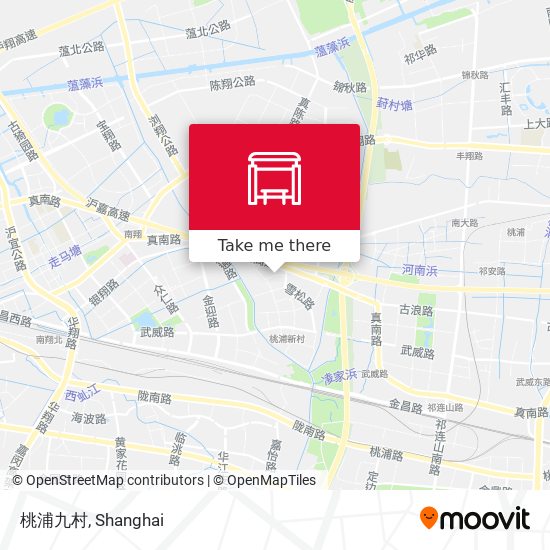 桃浦九村 map