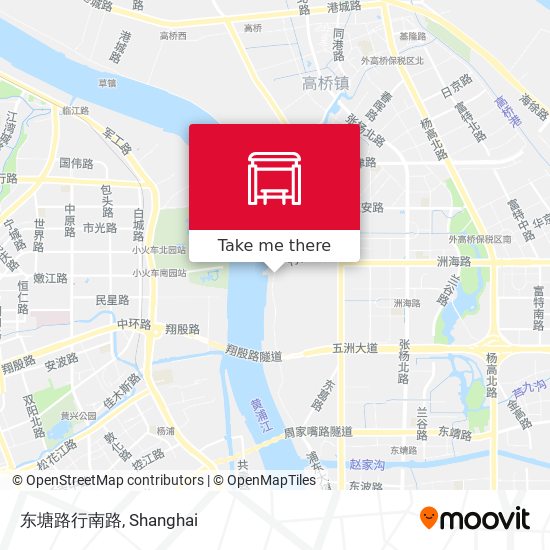 东塘路行南路 map