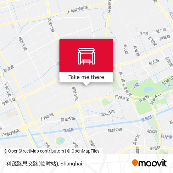 科茂路思义路(临时站) map