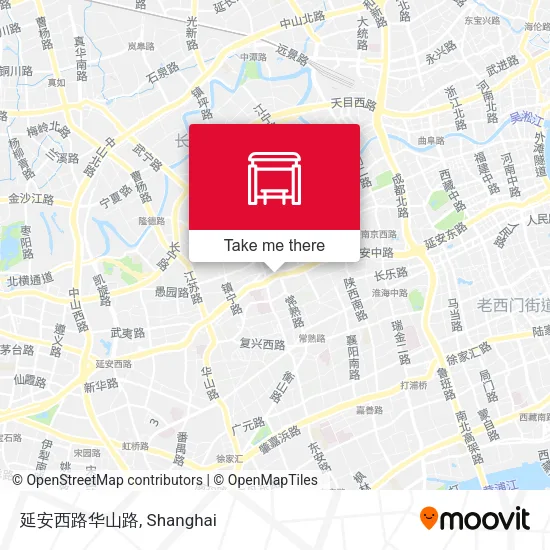 延安西路华山路 map