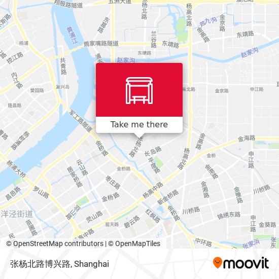 张杨北路博兴路 map