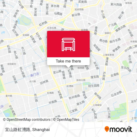 宜山路虹漕路 map