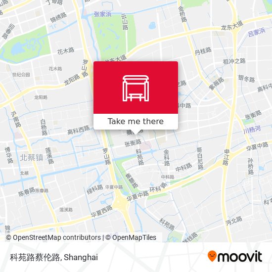 科苑路蔡伦路 map