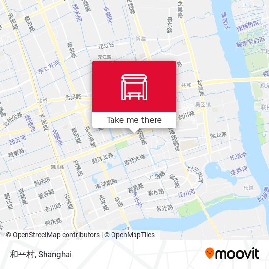 和平村 map