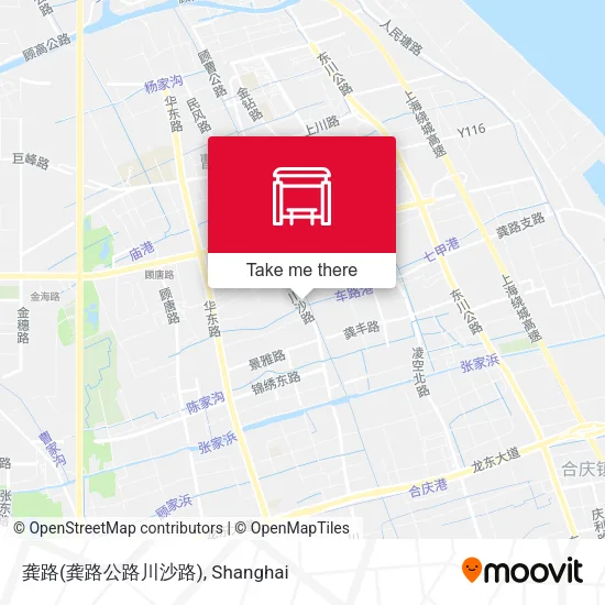 龚路(龚路公路川沙路) map