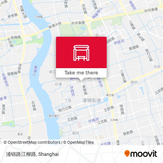 浦锦路江柳路 map