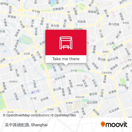 吴中路姚虹路 map
