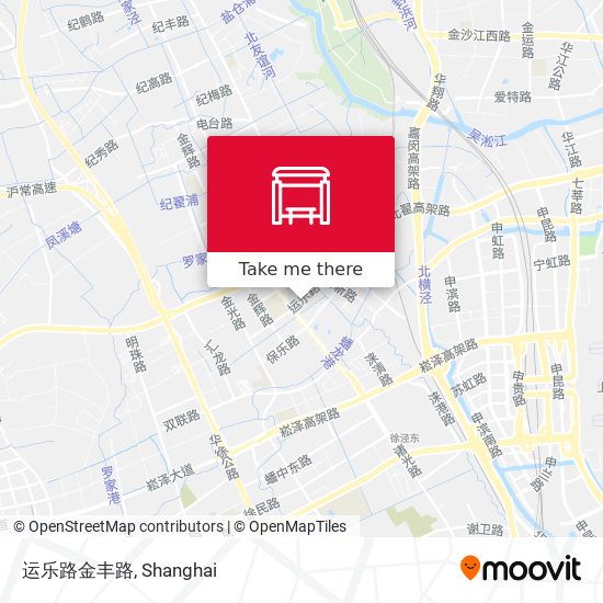 运乐路金丰路 map
