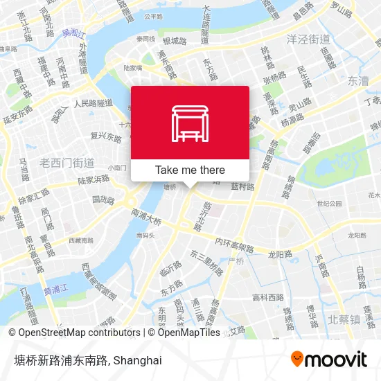塘桥新路浦东南路 map